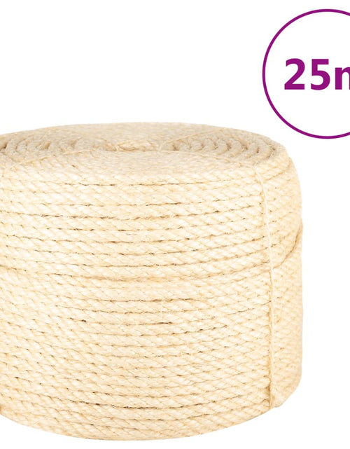 Загрузите изображение в средство просмотра галереи, Frânghie, 25 m, sisal 100%, 10 mm
