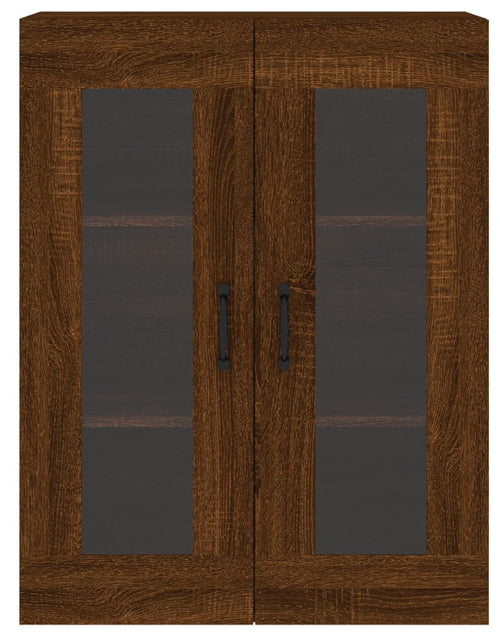Încărcați imaginea în vizualizatorul Galerie, Dulapuri montate pe perete 2 buc. stejar maro, lemn prelucrat
