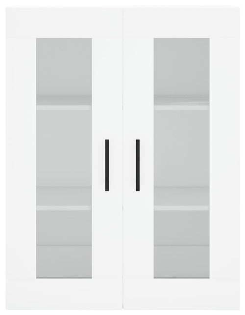 Încărcați imaginea în vizualizatorul Galerie, Dulapuri montate pe perete, 2 buc, alb, lemn prelucrat
