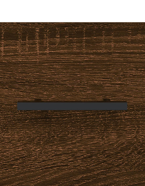 Загрузите изображение в средство просмотра галереи, Dulap înalt, stejar maro, 69,5x34x180 cm, lemn compozit
