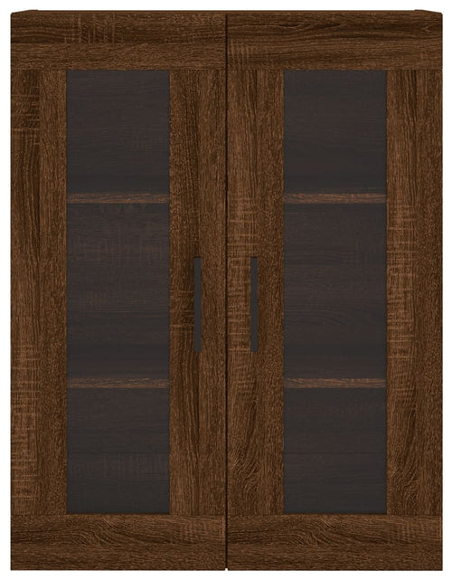 Încărcați imaginea în vizualizatorul Galerie, Dulap înalt, stejar maro, 69,5x34x180 cm, lemn compozit
