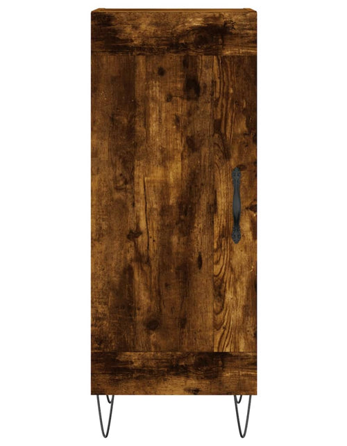Încărcați imaginea în vizualizatorul Galerie, Dulap înalt, stejar fumuriu, 34,5x34x180 cm, lemn prelucrat
