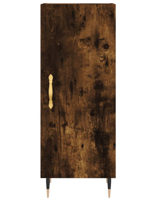Încărcați imaginea în vizualizatorul Galerie, Dulap înalt, stejar fumuriu, 34,5x34x180 cm, lemn prelucrat
