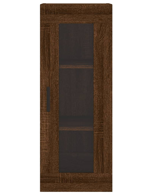 Încărcați imaginea în vizualizatorul Galerie, Dulap înalt, stejar maro, 34,5x34x180 cm, lemn prelucrat
