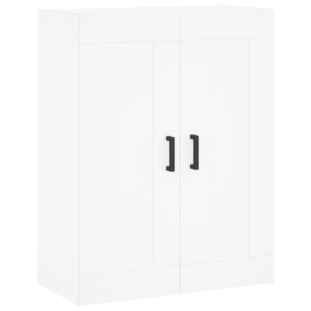 Dulap înalt, alb, 69,5x34x180 cm, lemn compozit