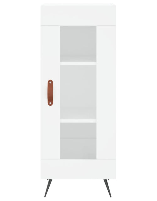 Загрузите изображение в средство просмотра галереи, Dulap înalt, alb, 34,5x34x180 cm, lemn prelucrat
