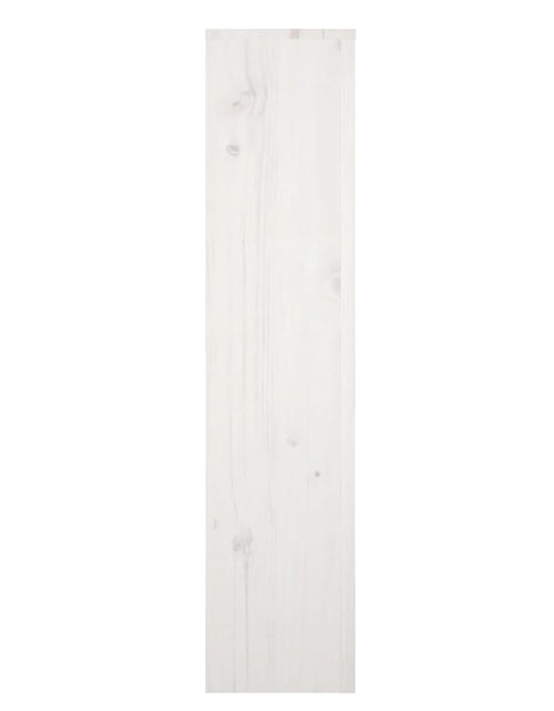 Încărcați imaginea în vizualizatorul Galerie, Mască pentru calorifer, alb, 169x19x84 cm, lemn masiv de pin
