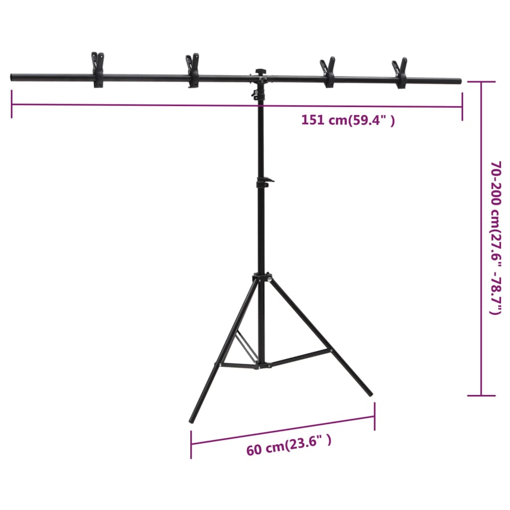 Kit studio foto cu set de lumini, ecran de fundal și reflector