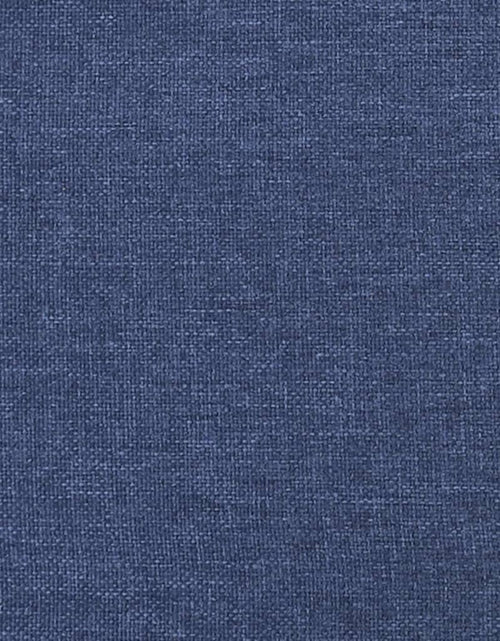 Încărcați imaginea în vizualizatorul Galerie, Pat box spring cu saltea, albastru, 180x200 cm, material textil
