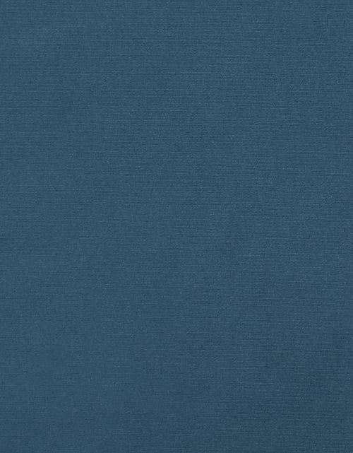 Încărcați imaginea în vizualizatorul Galerie, Pat box spring cu saltea, albastru închis, 160x200 cm, catifea
