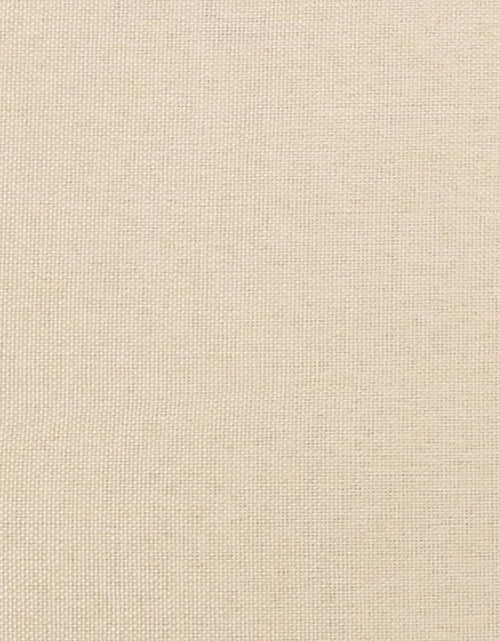 Încărcați imaginea în vizualizatorul Galerie, Pat box spring cu saltea, crem, 200x200 cm, textil
