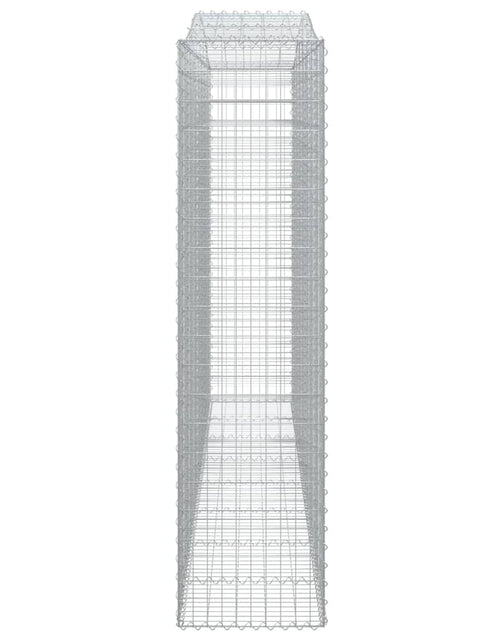 Încărcați imaginea în vizualizatorul Galerie, Coșuri gabion arcuite, 5 buc 400x50x200/220 cm, fier galvanizat
