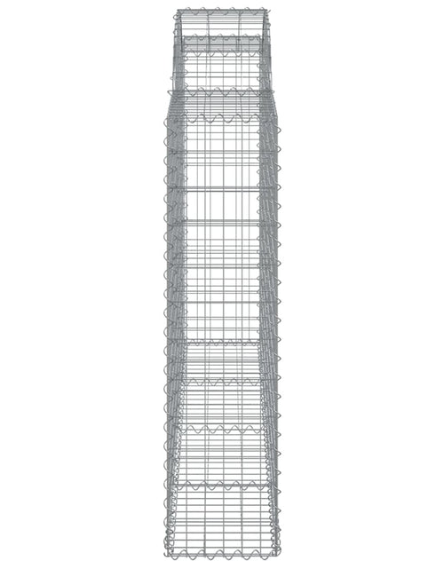 Загрузите изображение в средство просмотра галереи, Coșuri gabion arcuite 30 buc, 200x30x120/140cm, fier galvanizat
