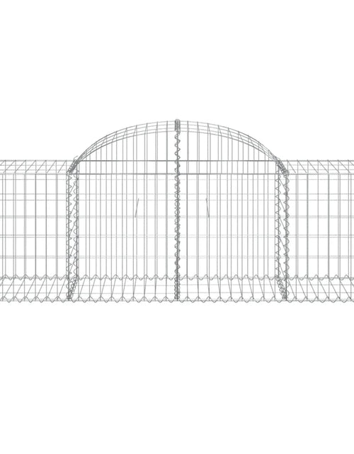 Загрузите изображение в средство просмотра галереи, Coșuri gabion arcuite 50 buc, 200x50x60/80 cm, fier galvanizat
