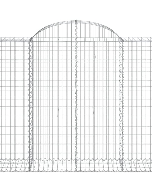 Загрузите изображение в средство просмотра галереи, Coșuri gabion arcuite 50 buc, 200x50x140/160cm, fier galvanizat
