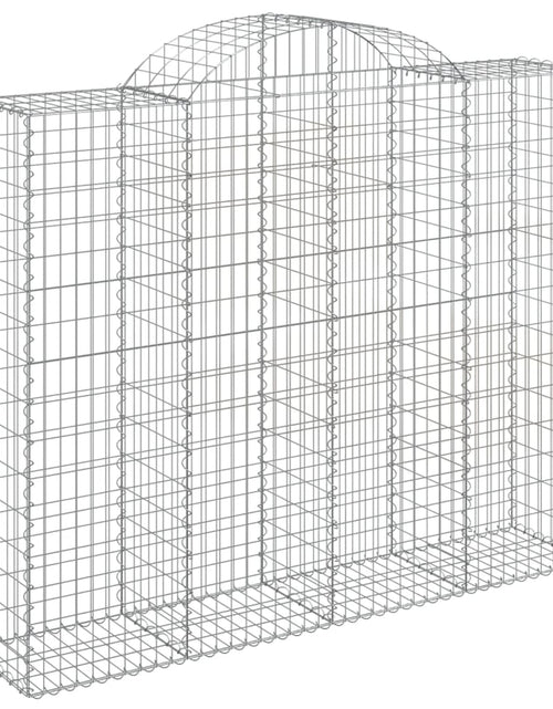 Încărcați imaginea în vizualizatorul Galerie, Coșuri gabion arcuite 20 buc, 200x50x160/180cm, fier galvanizat
