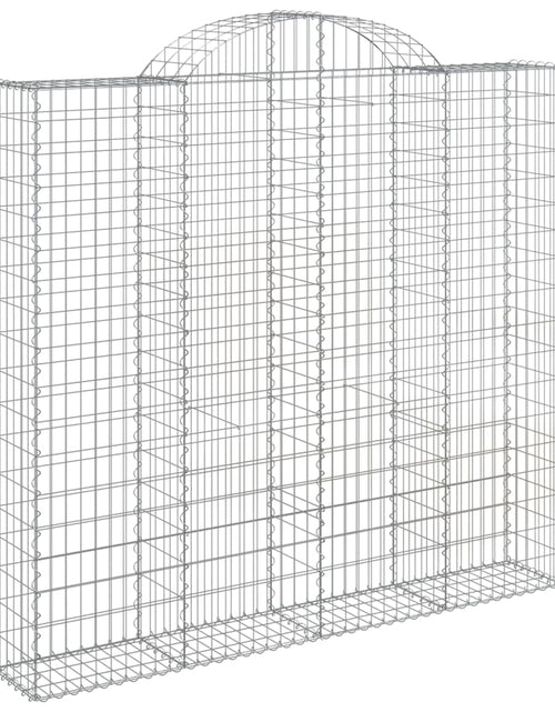 Încărcați imaginea în vizualizatorul Galerie, Coșuri gabion arcuite 20 buc, 200x50x180/200cm, fier galvanizat
