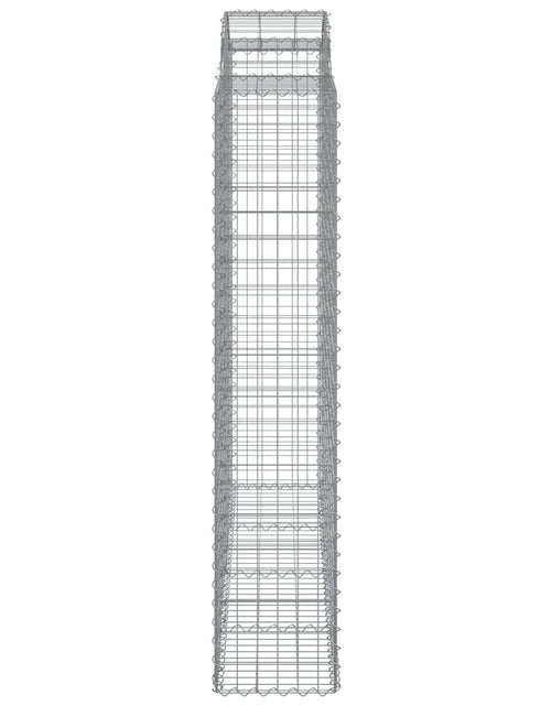 Загрузите изображение в средство просмотра галереи, Coșuri gabion arcuite, 9 buc 200x50x200/220 cm, fier galvanizat
