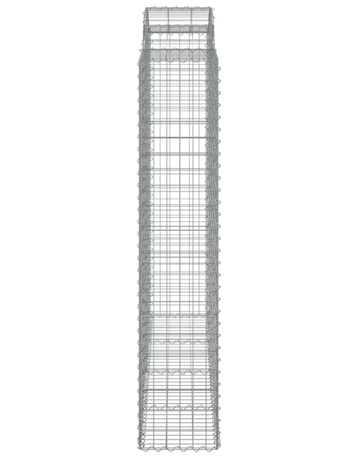 Загрузите изображение в средство просмотра галереи, Coșuri gabion arcuite, 13 buc 200x50x200/220cm, fier galvanizat
