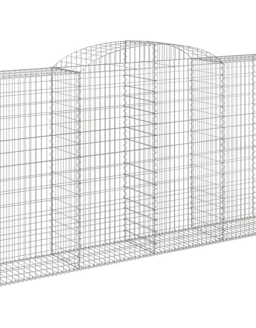 Încărcați imaginea în vizualizatorul Galerie, Coșuri gabion arcuite 5 buc, 300x50x160/180 cm, fier galvanizat
