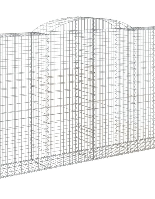 Încărcați imaginea în vizualizatorul Galerie, Coșuri gabion arcuite 11 buc, 300x50x180/200 cm fier galvanizat
