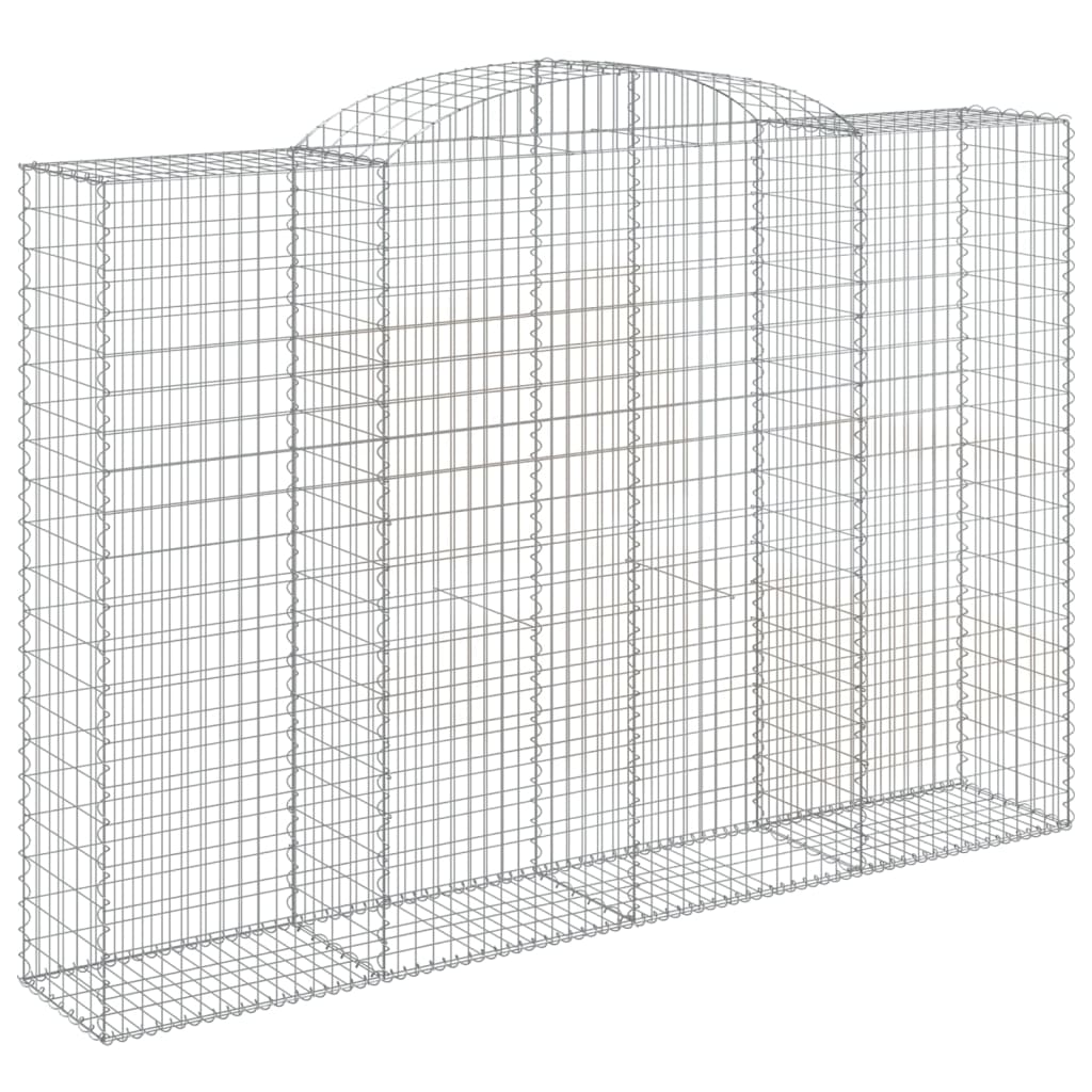 Coșuri gabion arcuite 3 buc. 300x50x200/220 cm, fier galvanizat