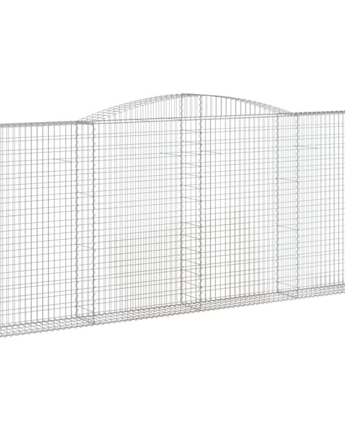 Încărcați imaginea în vizualizatorul Galerie, Coșuri gabion arcuite 2 buc. 400x30x160/180 cm fier galvanizat
