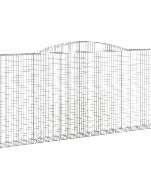 Încărcați imaginea în vizualizatorul Galerie, Coșuri gabion arcuite 9 buc. 400x30x160/180 cm fier galvanizat
