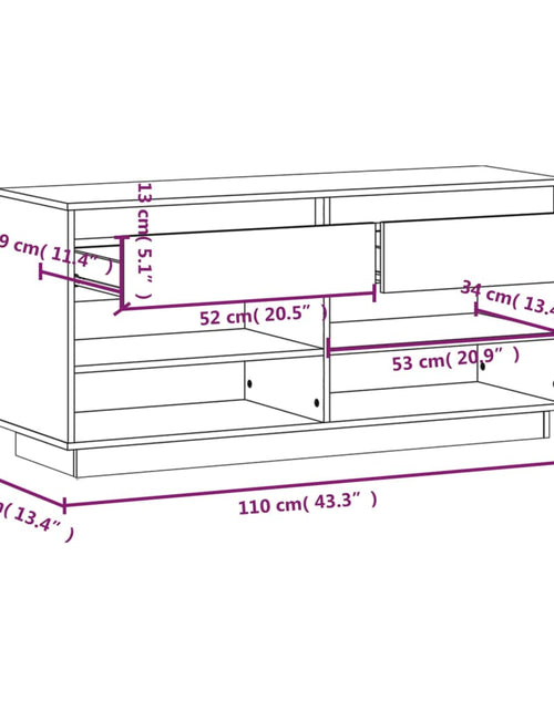 Încărcați imaginea în vizualizatorul Galerie, Pantofar, alb, 110x34x52 cm, lemn masiv de pin
