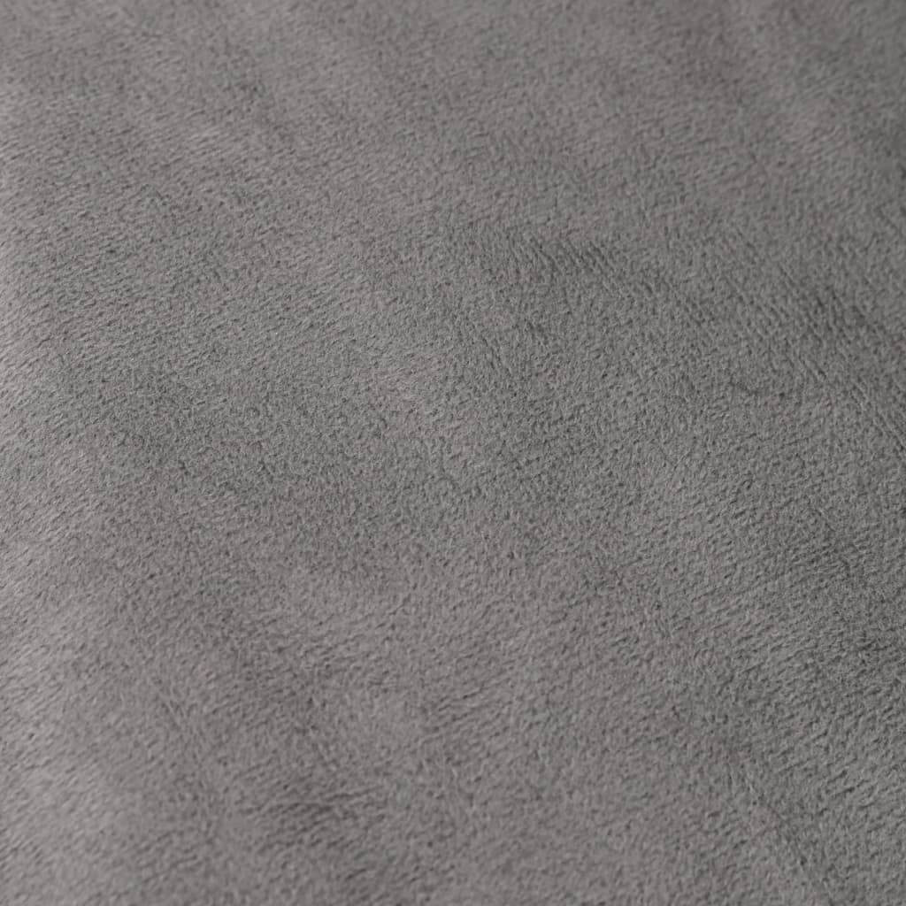 Pătură grea cu husă, gri, 120x180 cm, 9 kg, textil