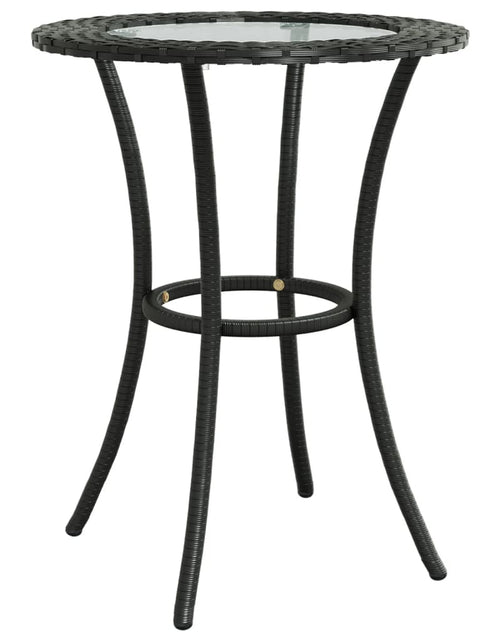 Încărcați imaginea în vizualizatorul Galerie, Set canapele grădină formă L cu perne, 2 piese negru poliratan
