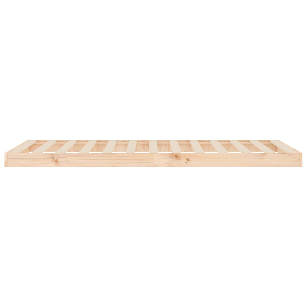 Cadru de pat, 90x190 cm, single, lemn masiv de pin - Lando