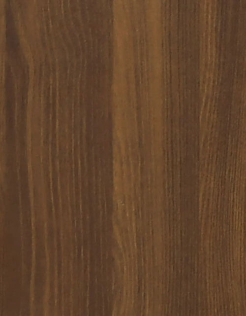Încărcați imaginea în vizualizatorul Galerie, Dulap de chiuvetă bazin încorporat stejar maro lemn prelucrat - Lando
