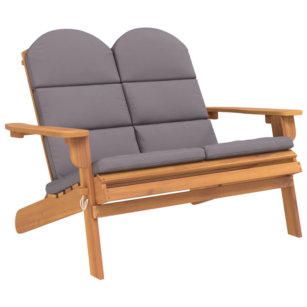 Set mobilier de grădină Adirondack, 3 piese, lemn masiv acacia