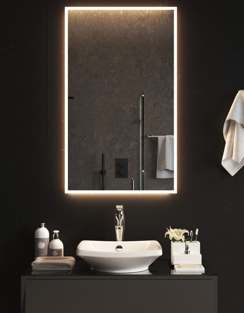 Încărcați imaginea în vizualizatorul Galerie, Oglindă de baie cu LED, 60x100 cm
