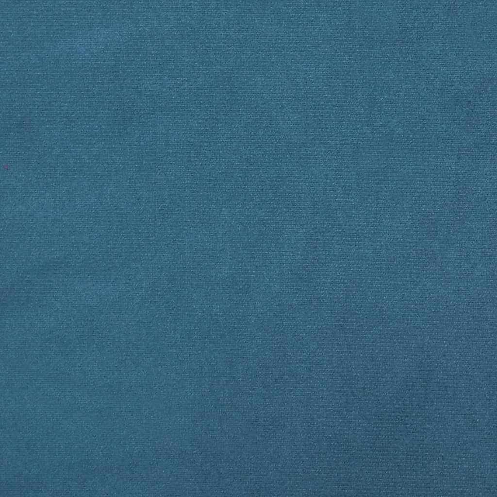 Fotoliu, albastru, 63x76x80 cm, catifea
