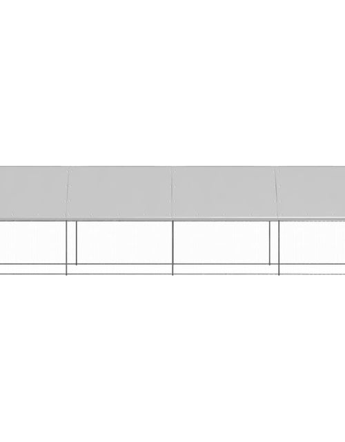 Încărcați imaginea în vizualizatorul Galerie, Coteț de păsări pentru exterior, 2x8x2 m, oțel galvanizat
