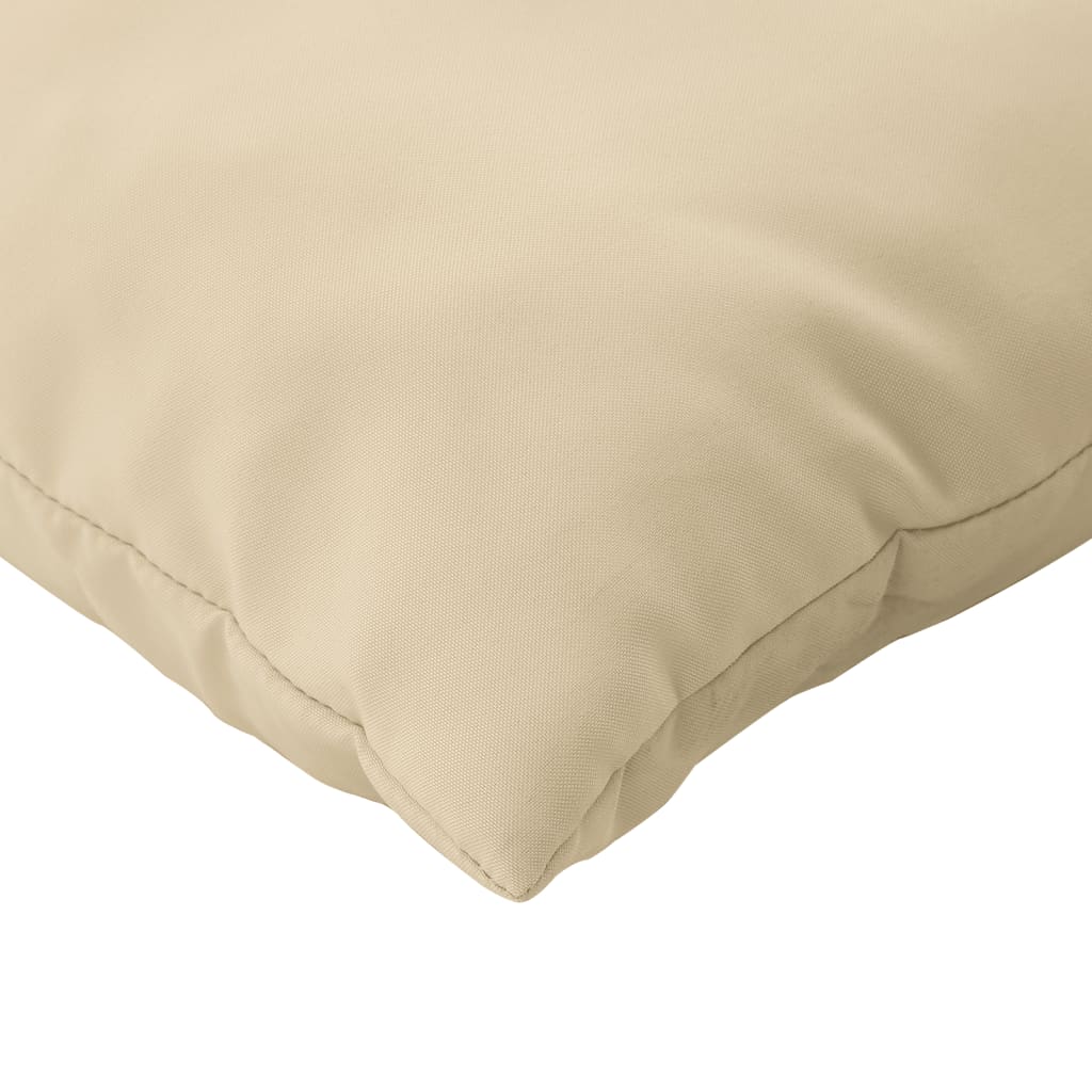 Perne de canapea, 4 buc., beige, 50x50 cm, textil