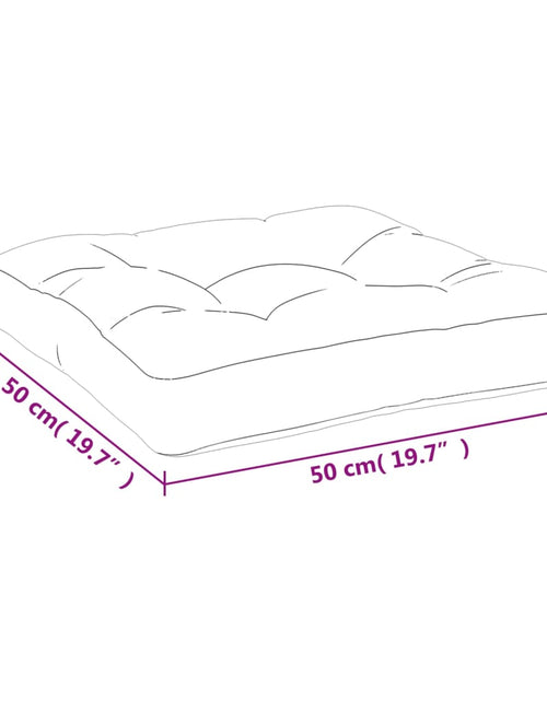Загрузите изображение в средство просмотра галереи, Pernă pentru paleți, roșu, 50x50x12 cm, țesătură
