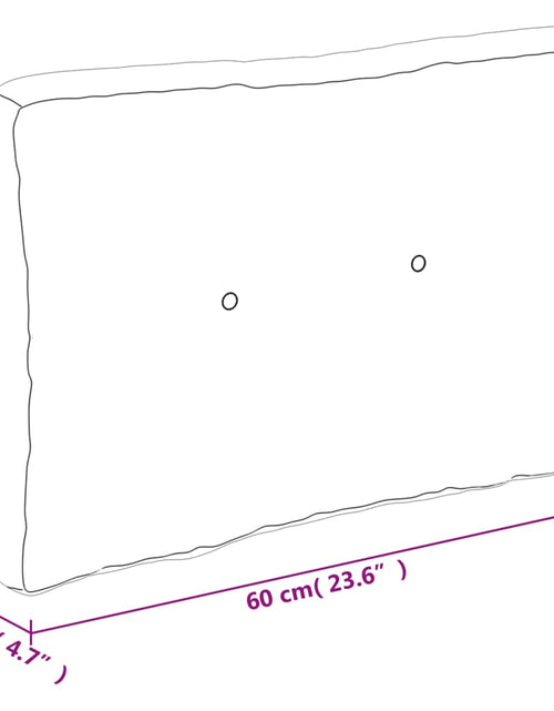 Загрузите изображение в средство просмотра галереи, Pernă pentru paleți, antracit, 60x40x12 cm, material textil
