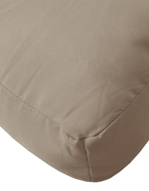 Загрузите изображение в средство просмотра галереи, Perne de paleți, 2 buc., gri taupe, material textil
