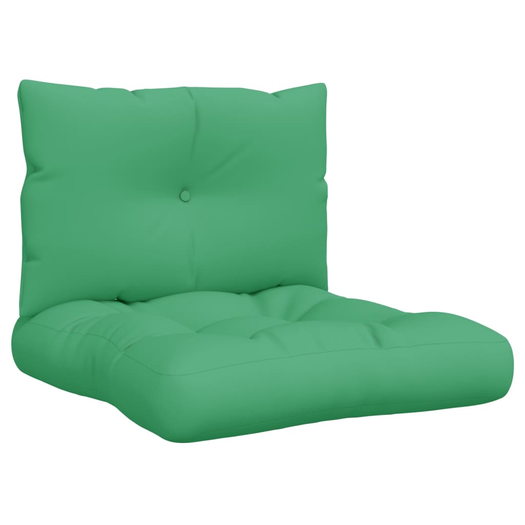 Perne de paleți, 2 buc, verde, material textil