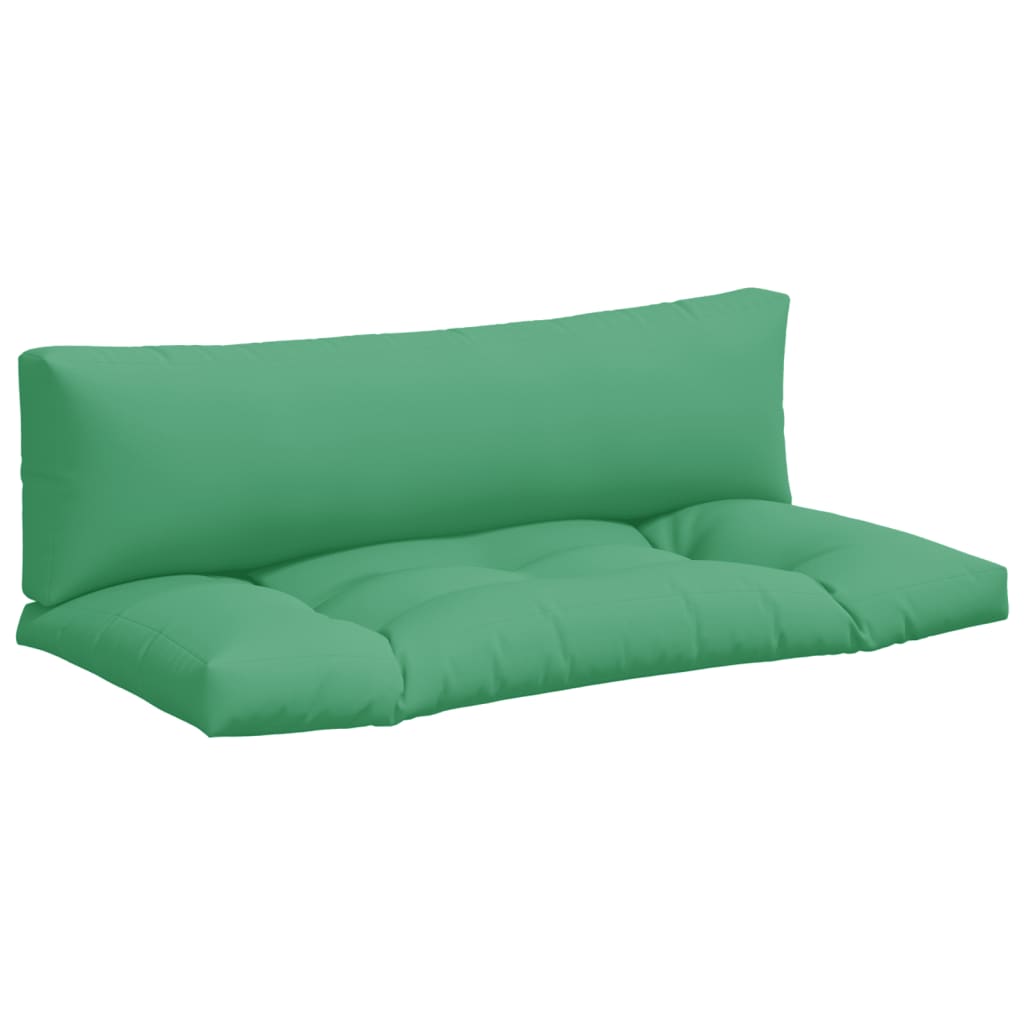 Perne de paleți, 2 buc, verde, material textil