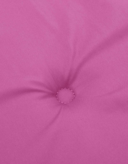 Încărcați imaginea în vizualizatorul Galerie, Perne pentru scaun, 2 buc., roz, 50x50x3 cm, material textil

