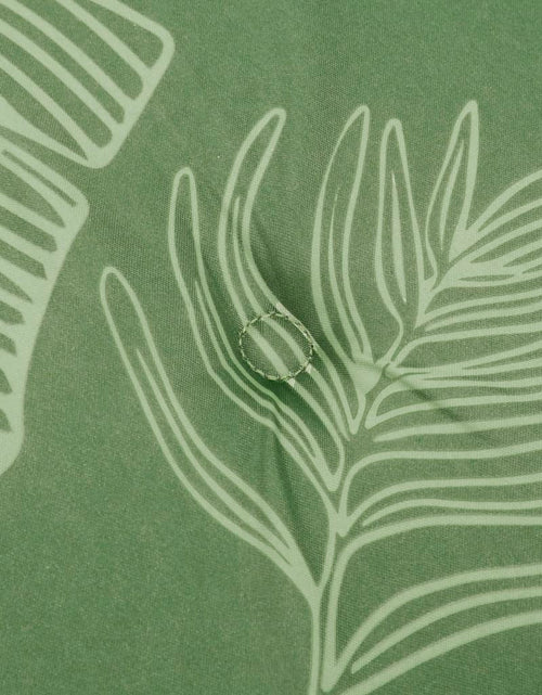 Încărcați imaginea în vizualizatorul Galerie, Pernă bancă de grădină model frunze, 150x50x3 cm, textil oxford
