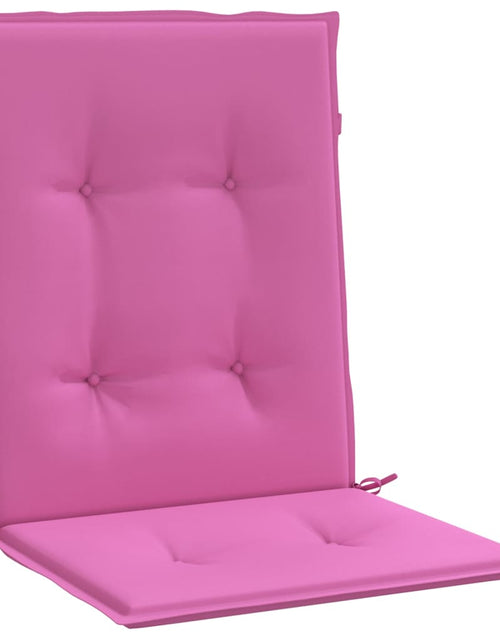 Încărcați imaginea în vizualizatorul Galerie, Perne pentru scaune cu spătar mic, 2 buc., roz, textil
