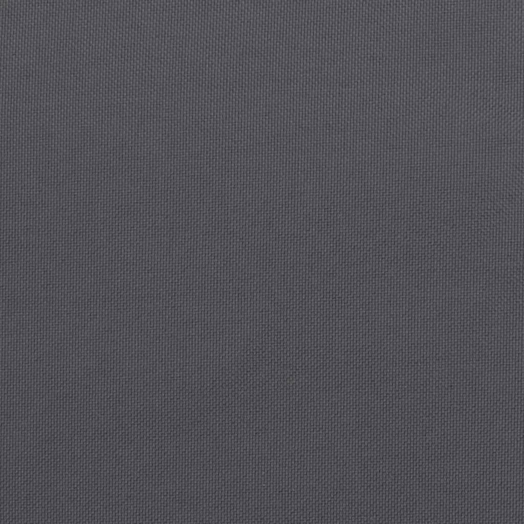 Perne de scaun, 6 buc., antracit, 40x40x7 cm, textil oxford