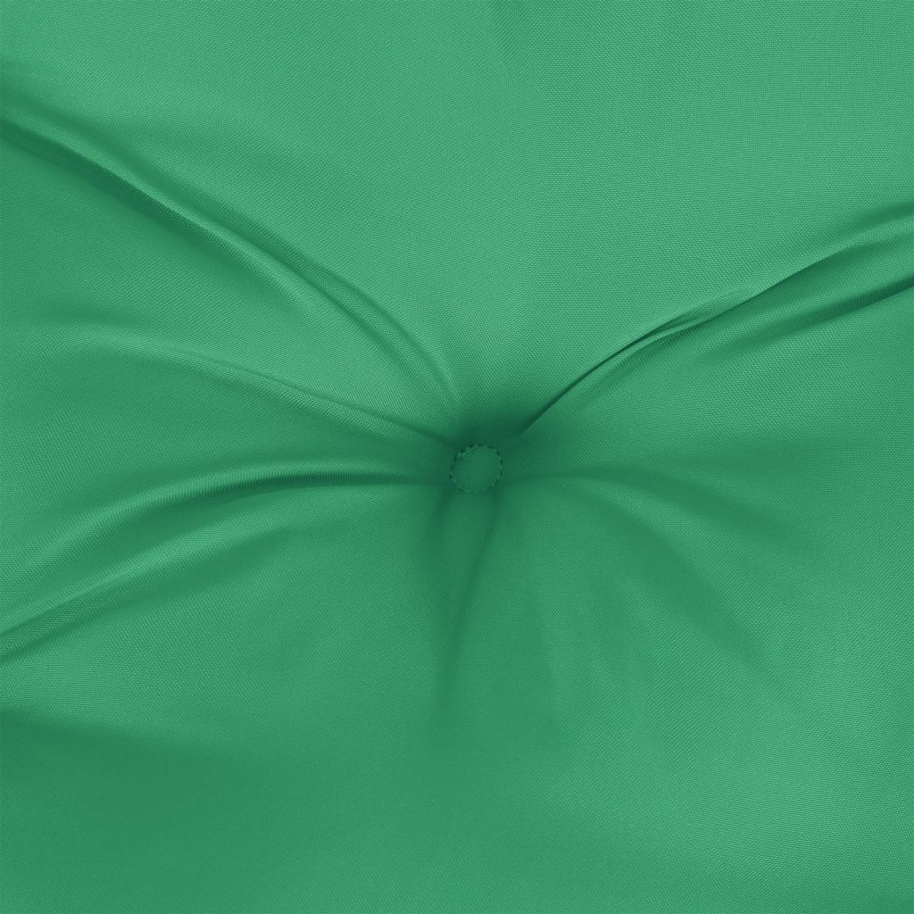 Perne de scaun, 6 buc., verde, 50x50x7 cm, textil oxford