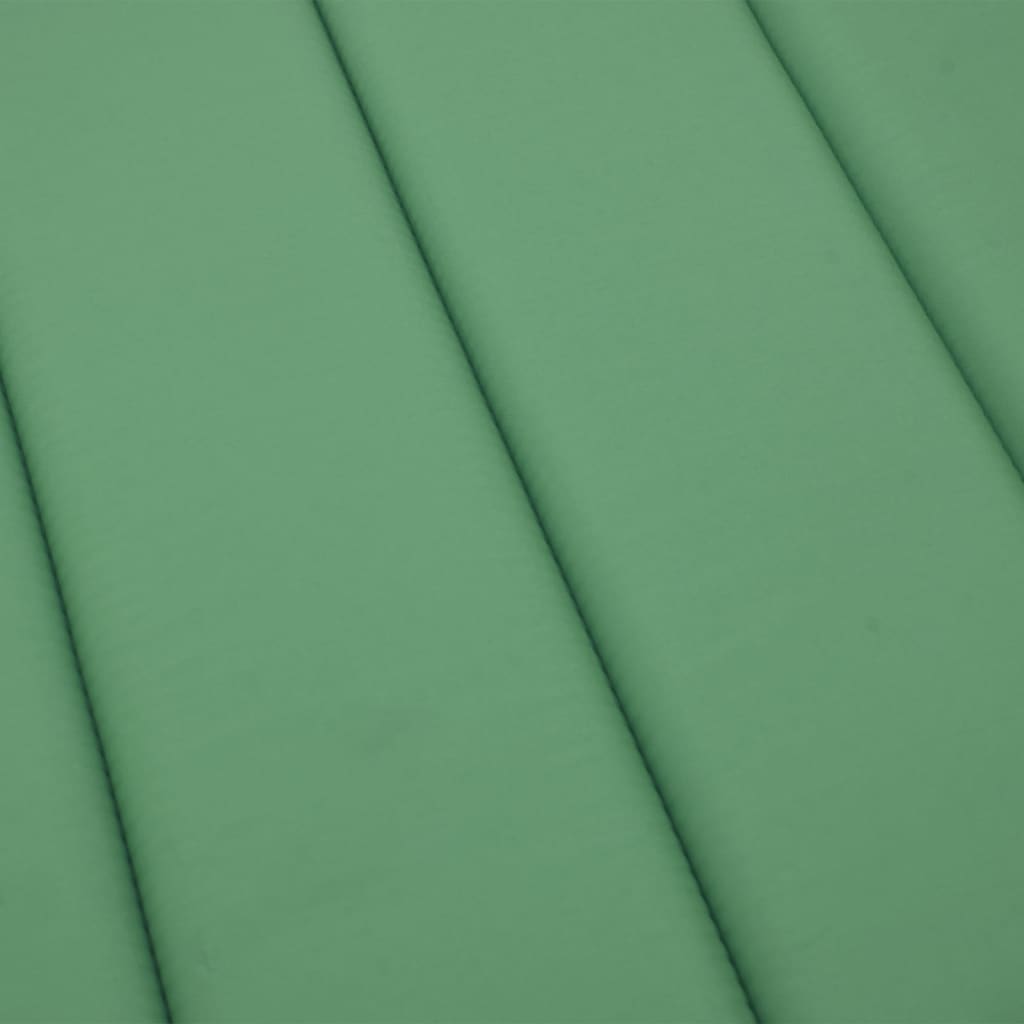 Pernă de șezlong, verde, 180x60x3 cm, textil Oxford