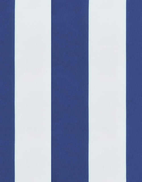 Încărcați imaginea în vizualizatorul Galerie, Pernă șezlong dungi albastre/albe, 180x60x3 cm, țesătură Oxford

